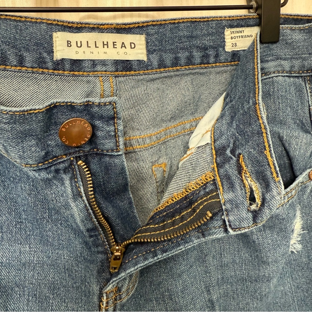 PacSun✖️Bullhead Skinny Boyfriend Distressed Jeans - Picture 5 of 6